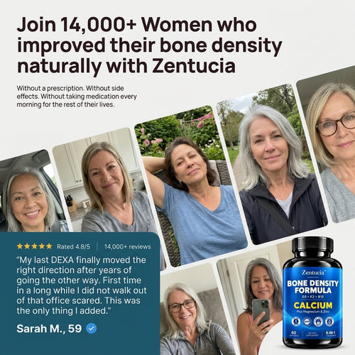 Zentucia™ Liposomal Bone Density Complex | Complete Wellness Formula