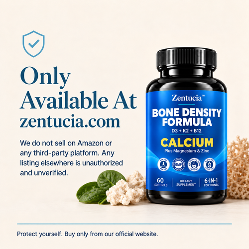 Zentucia™ Liposomal Bone Density Complex | Complete Wellness Formula
